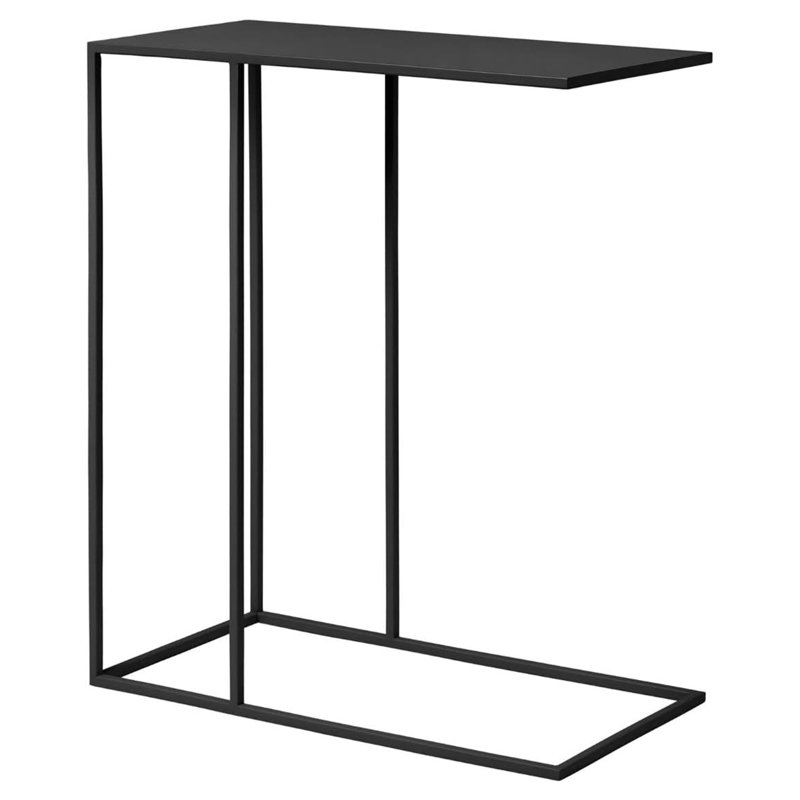 Fera Frame End Table, Black