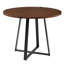 Agnes Round Metal Base Dining Table-1659896266
