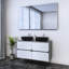 Meuble-lavabo double 47,2 po avec dessus Kaydin-935074318-935074319