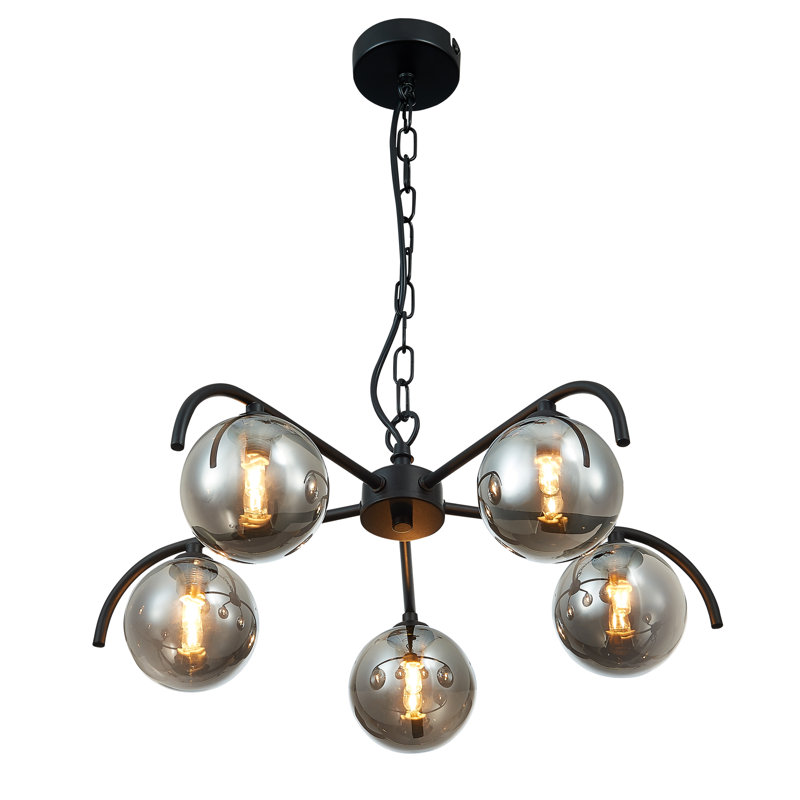Haru 5 - Light Geometric Chandelier