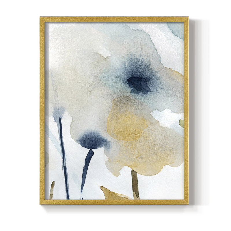 «Blooming Wash I», reproduction encadrée - bois massif, H 10 po x l 8 po