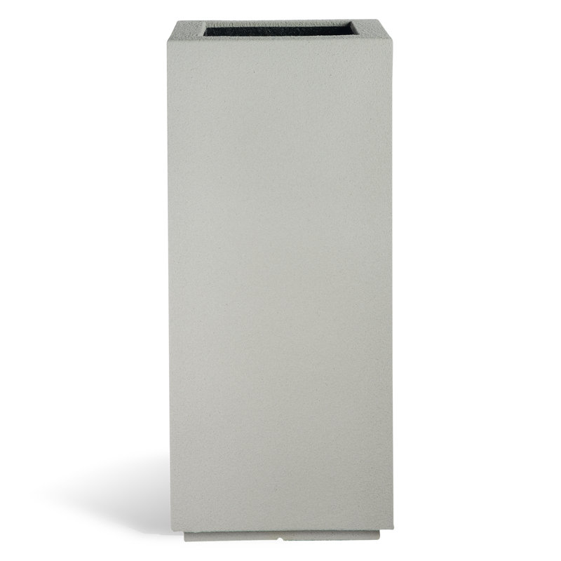 Kensington Tall Planter, Concrete Gray