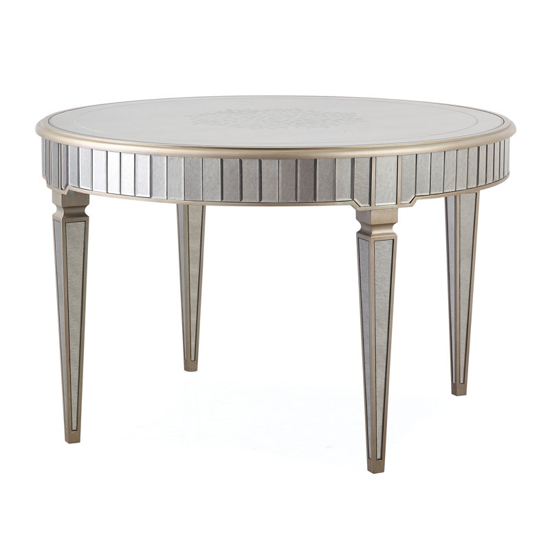 Monserrate Round Glass Dining Table