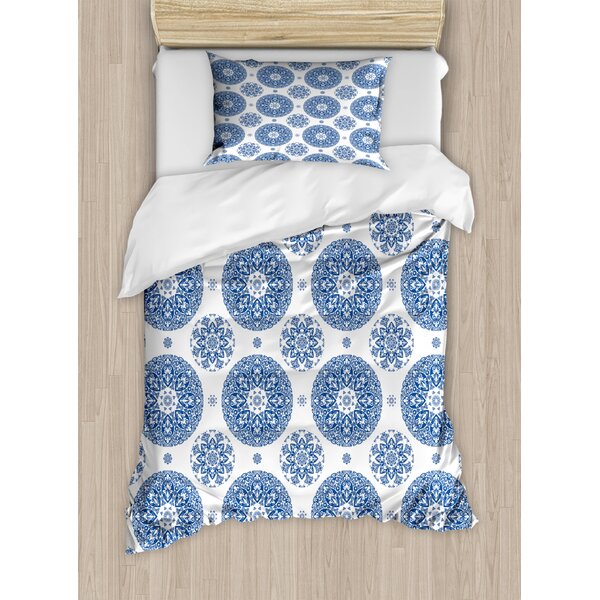 Ambesonne Traditional Floral Duvet Cover Set | Wayfair