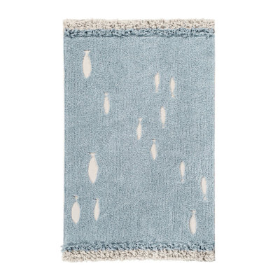 Cotton Washable Animal Print Indoor Rug