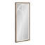 Miroir mural Gothard 19 x 47 brun rustique