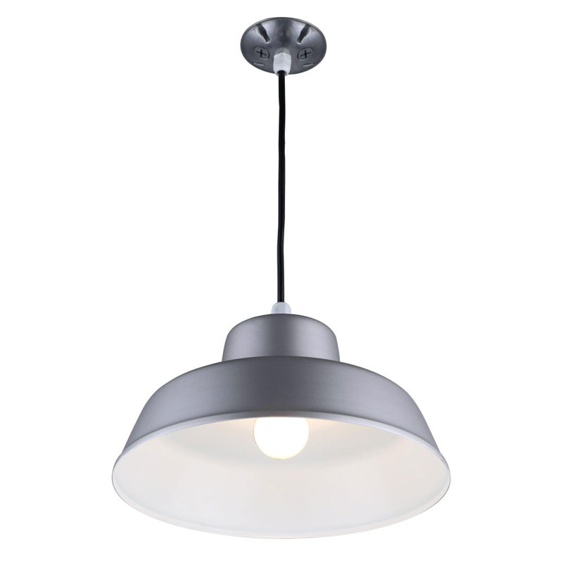 Luminaire suspendu d’extérieur 1 lumière del grange Waltham