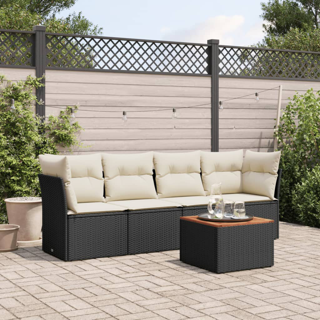 Gartensofa mit Kissen