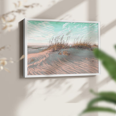 Dunes at Dawn III -Framed Print - Restickable