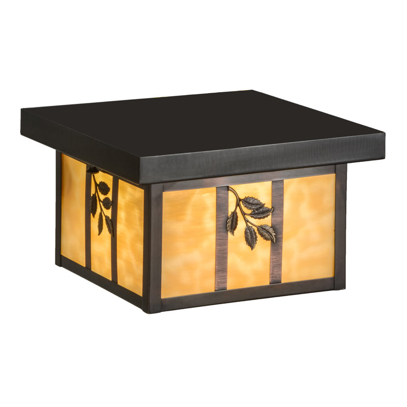 Rustic Lodge 1 - Light Flush Mount, Beige