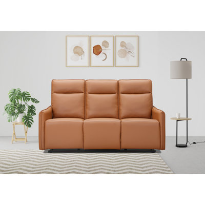 Bigbee Faux Leather Sofa