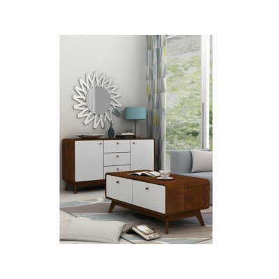 Justine 140Cm Wide 3 Drawer Sideboard