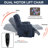 Electric Lift Recliner For Seniors Dual Motor, Metal & Wood, Modern Comfort Style, Ideal For Post-surgery Recovery Or Mobility Support