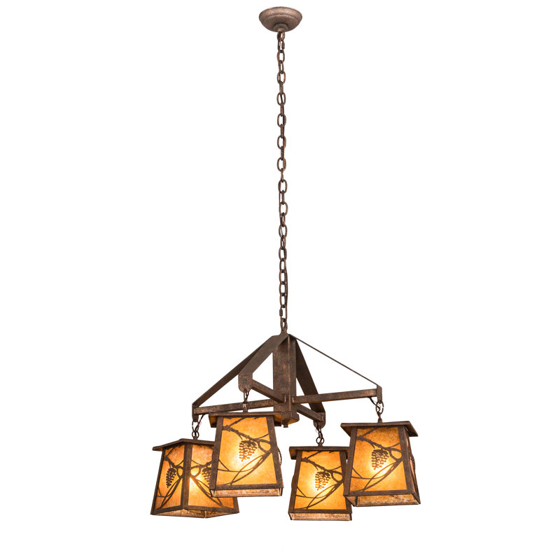Rustic Lodge 4 - Light Chandelier
