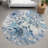 Machine Washable Indoor/Outdoor Chantille ACN2340 Floral Rug-958129184