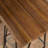 DENALI INDUSTIAL WOOD AND METAL BARSTOOL
