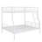 Full XL Over Queen Metal Bunk Bed-1827080751