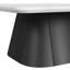 Table basse Crofton en blanc et noir