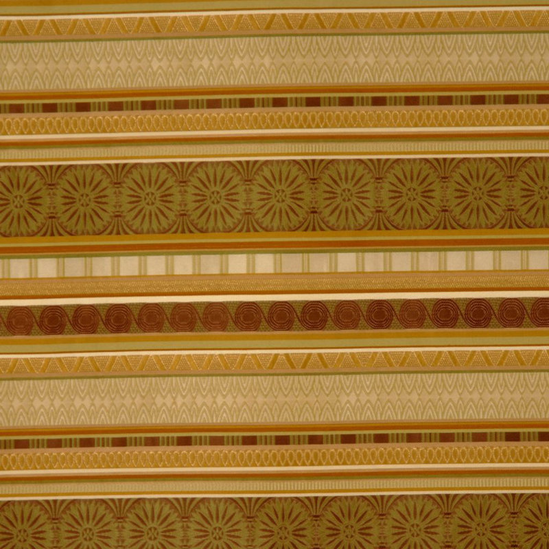 Tissu Allure, Green/Brown/Yellow