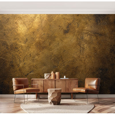 Wall Mural Peel and Stick Wallpaper Worn copper patina Self-Adhesive Removable Contact Paper Wall Decor for Living Room Bedroom 69"H x 96"W