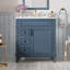 Meuble-lavabo 30 po avec lavabo en céramique-409157725