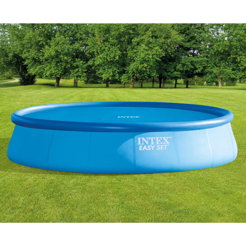 Plastic Round Pool Cover, 549cm H x 538cm W x 538cm D