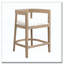 Tabouret de comptoir en bois d'hévéa-568151218