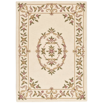 Bloomingville Floral Wool Hand Tufted Area Rug