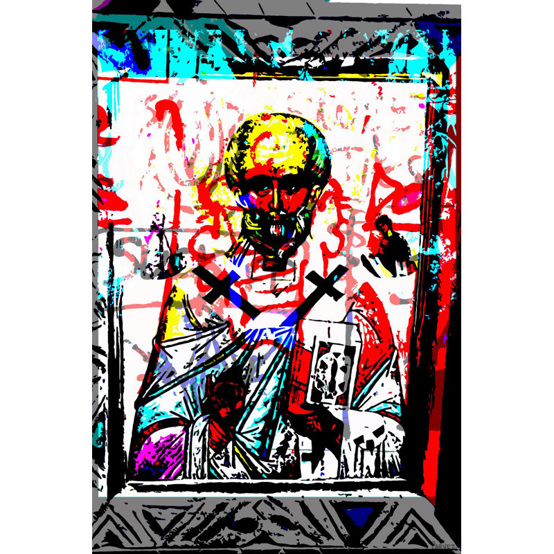 Parvez Taj - Wrapped Canvas Print, 114cm H x 76cm W