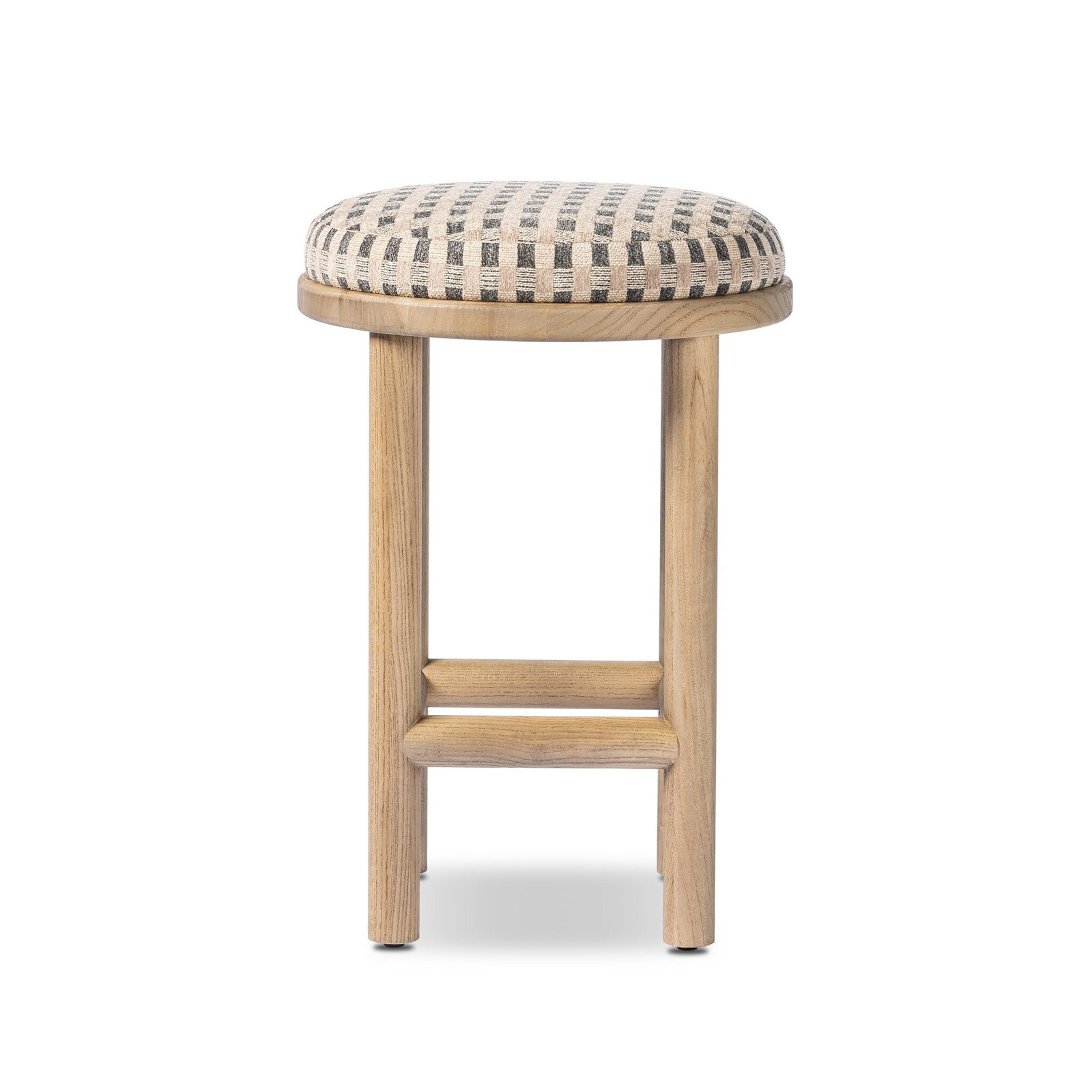Ceridwen Stool, Counter Stool (26" Seat Height), Natural, Firefinch Fawn