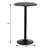 Pompen Round Metal Base Dining Table