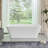 66.9" x 29.5" Freestanding Soaking Acrylic Bathtub-88388739