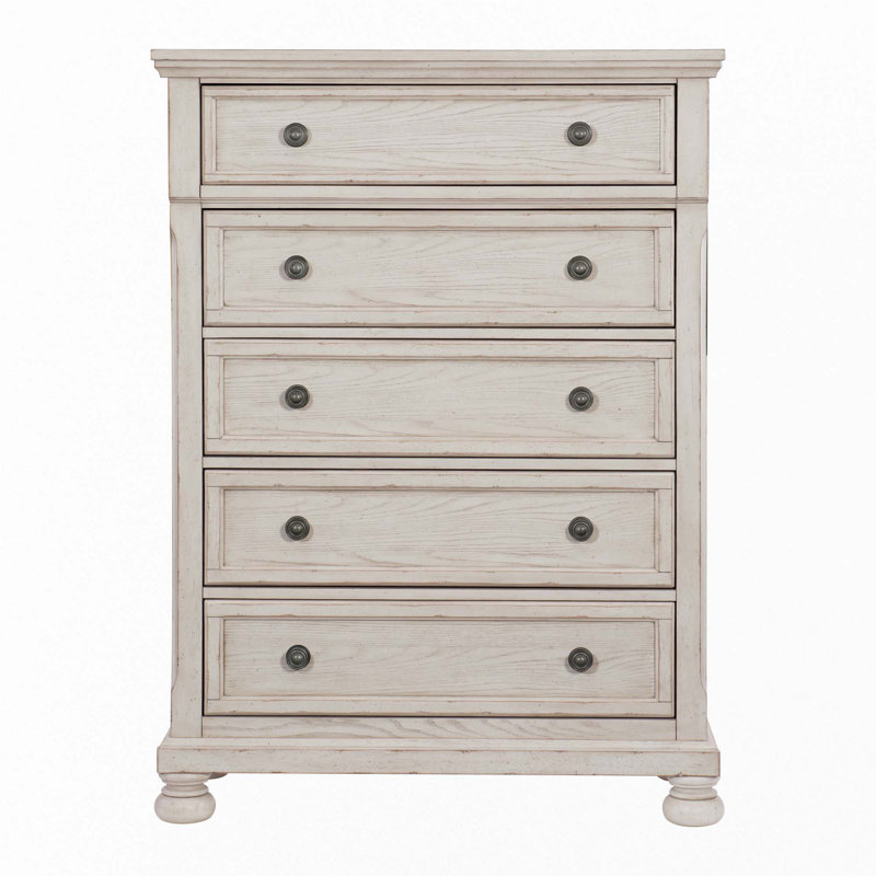 Commode 1 tiroir avec glissières à roulement à billes