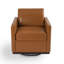 Upholstered Swivel Armchair-295190263