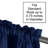 Stripe Striped Semi-Sheer Rod Pocket Curtain Panels-72235209