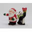 Père Noël et pingouin sel et poivre