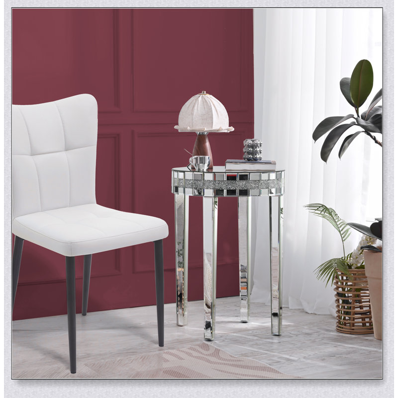 Table de petit déjeuner à miroir Artisanal