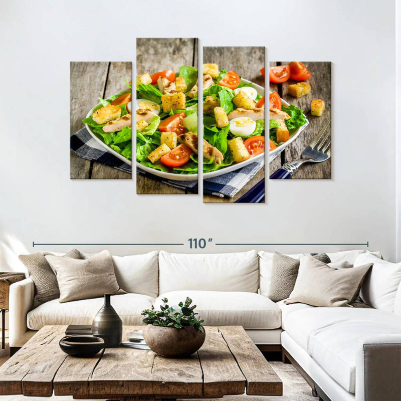 Yarlin Chicken Caesar Salad, 54" H x 84" W