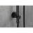 Stainless Steel Handheld Shower With Adjustable Height And Black Matte 59-inch Hose Appearance Adjustment