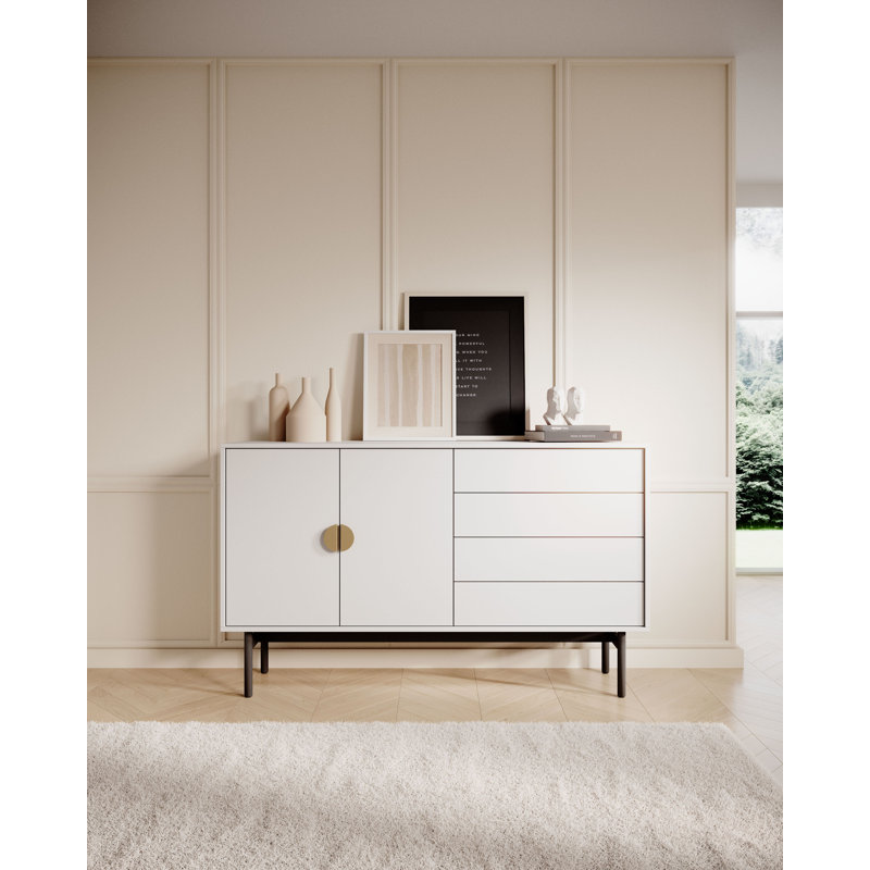 Beah 154cm W 4 - Drawer Chest of Drawers