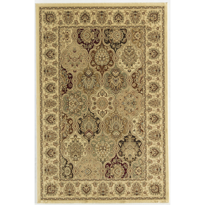 Tapis cerise Gloucester, Rectangle 3 pi 11 po x 5 pi 3 po