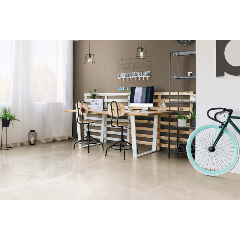 Carrelage imitation pierre 32 "x 32", Mont Everest
