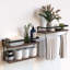Ensemble de 2 tablettes flottantes murales Purefoy 2 + 1 niveaux-98442985