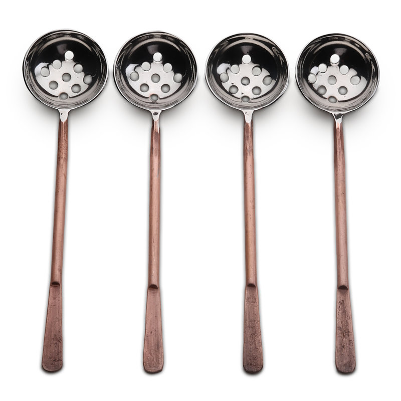 Cuillère semi-antique 4 pièces Ensemble