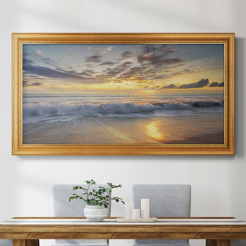 Toile encadrée de qualité supérieure Azio Island - prête à être accrochée, H 29 po x l 53 po x P 1 po