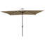 Parasol Taibah 120 avec contrepoids inclus-274545339
