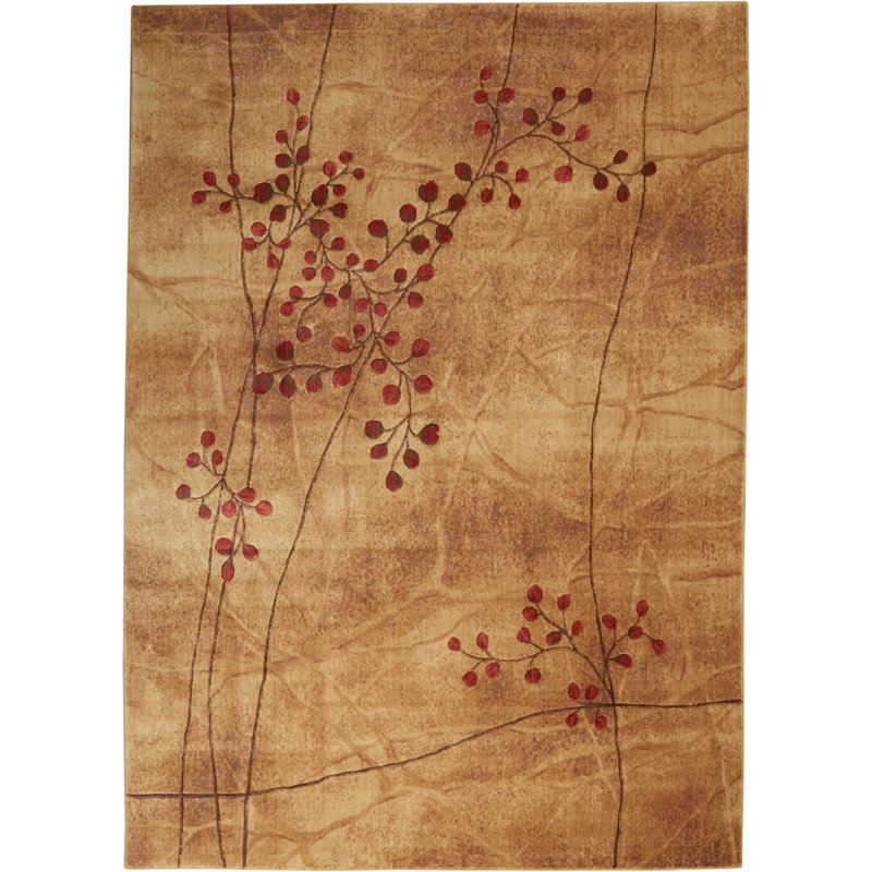 Arnim Floral Indoor Rug, Rectangle 5'6" x 7'5"