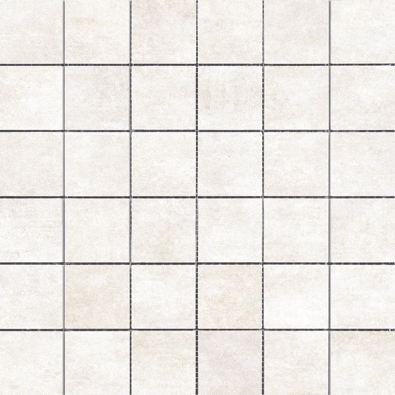 2" x 2" Porcelain Mosaic Wall & Floor Tile, White