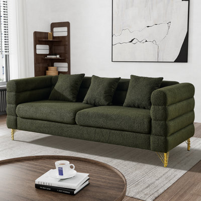 Ottwell 79'' Mid-century Upholstered Sofa