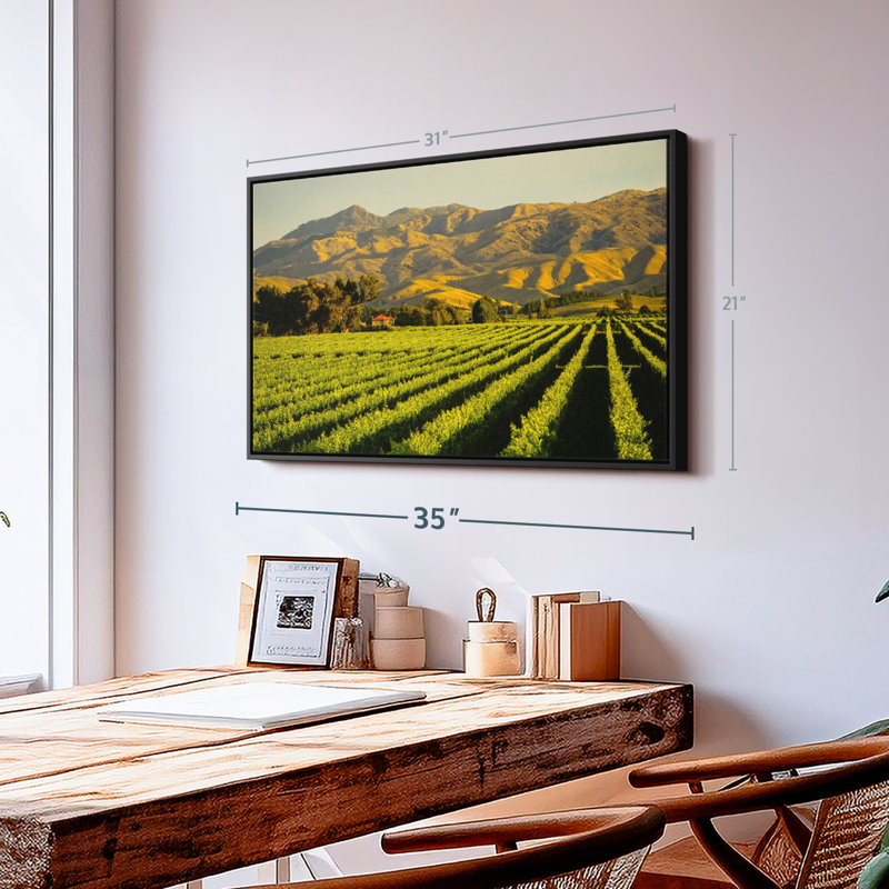 Nature "Art mural Blenheim Vineyard", H 21 po x l 31 po